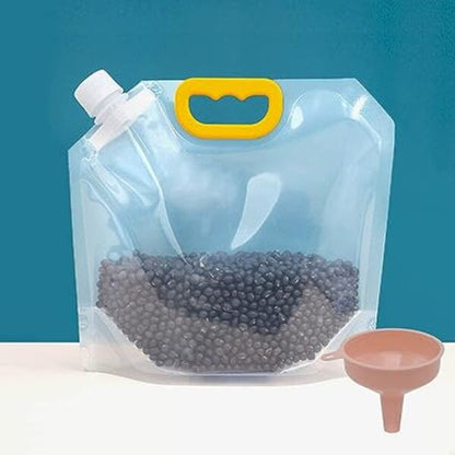 Bolsas con tapa para Almacenar Alimentos y Agua