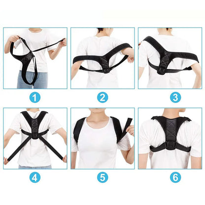 Corrector de postura ergonómico unisex (talla única)