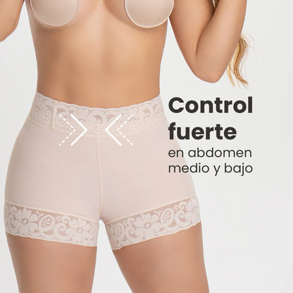 Plussize | Panty Short Cachetero con encaje